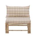 Canapé extérieur modulale section fauteuil en bambou VIENNE