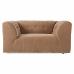 Fauteuil en tissu confortable