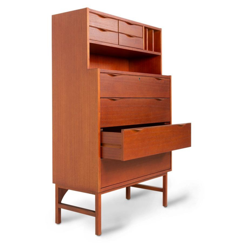 Secretaire 129x80cm en bois 