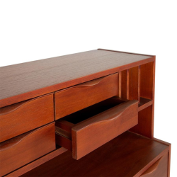 Secretaire 129x80cm en bois 