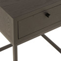 Table de chevet moderne en bois avec tiroir TOUBA