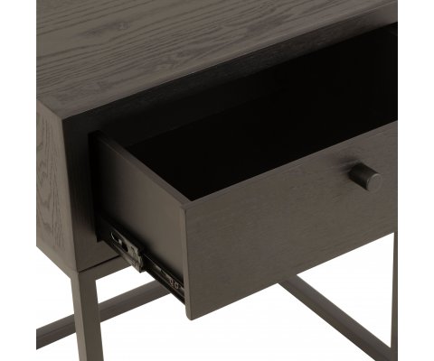 Table de chevet moderne en bois avec tiroir TOUBA