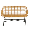 Banc extérieur effet rotin CUBA