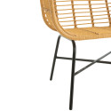 Fauteuil extérieur effet rotin CUBA