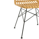 Chaise de jardin effet rotin CUBA