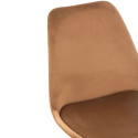 Chaise contemporaine en velours ESSAOUIRA