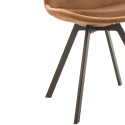 Chaise contemporaine en velours ESSAOUIRA
