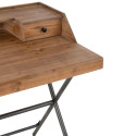 Bureau vintage en bois 2 tiroirs HANOI