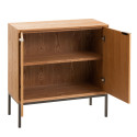 Buffet bas 2 portes en bois 80cm DAKAR