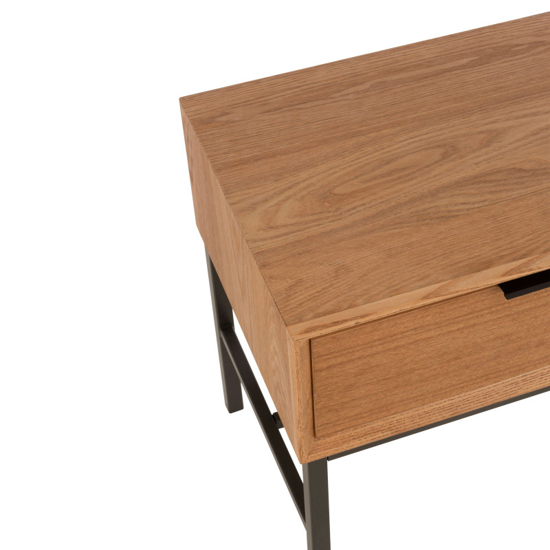 Table de chevet avec tiroir en bois DAKAR