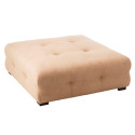 Fauteuil moderne en velours côtelé beige BUCAREST