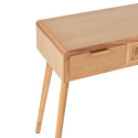 Console scandinave en bois tiroir cannage BELGRADE