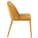 Chaise salle à manger en velours VARSOVIE