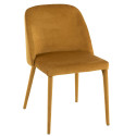Chaise salle à manger en velours VARSOVIE