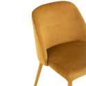 Chaise salle à manger en velours VARSOVIE