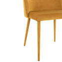 Chaise salle à manger en velours VARSOVIE