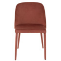 Chaise salle à manger en velours VARSOVIE