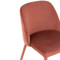 Chaise salle à manger en velours VARSOVIE