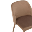 Chaise salle à manger en velours VARSOVIE