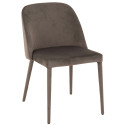Chaise salle à manger en velours VARSOVIE