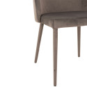 Chaise salle à manger en velours VARSOVIE