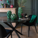 Chaise salle à manger en velours VARSOVIE