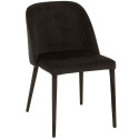 Chaise salle à manger en velours VARSOVIE