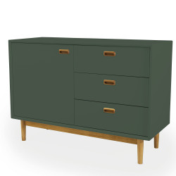 Buffet bas scandinave vert kaki NEO