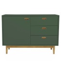 Buffet bas scandinave vert kaki NEO