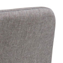 Lot de 4 chaises style moderne en tissu MAYANE