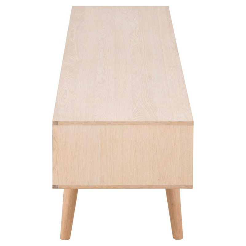 Meuble TV scandinave 160cm avec 2 tiroirs TWENTY