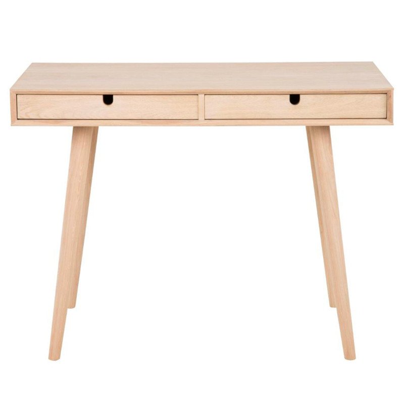 Bureau 2 tiroirs en bois 100cm TWENTY