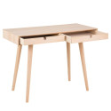 Bureau 2 tiroirs en bois 100cm TWENTY