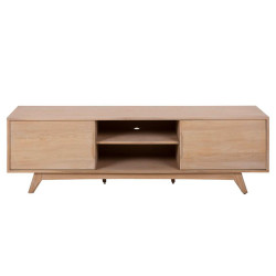 Meuble TV moderne 2 portes 180cm en bois MARTI