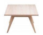 Table basse rectangulaire en bois de chêne LINA