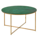 Table basse en marbre ronde 80cm AMINA
