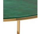 Table basse en marbre ronde 80cm AMINA