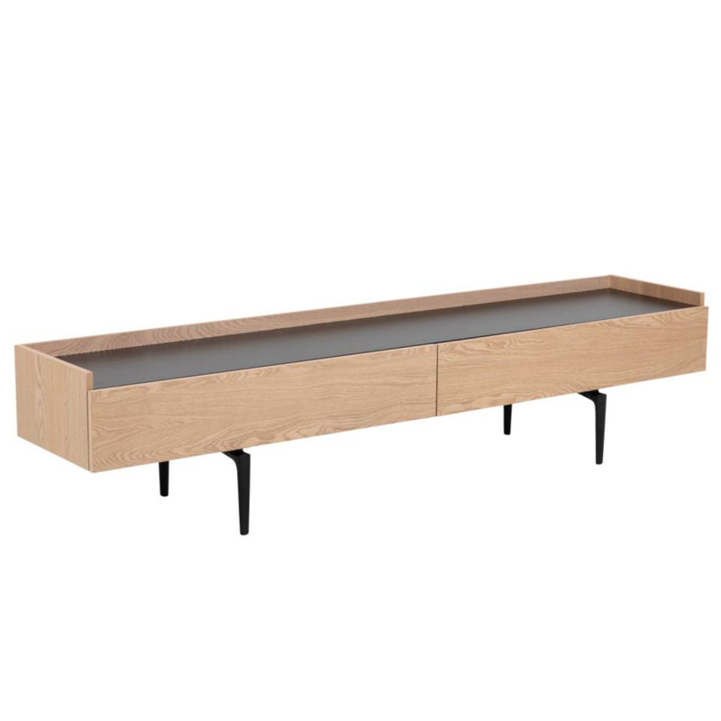 Meuble TV contemporain en bois 200cm COPEK