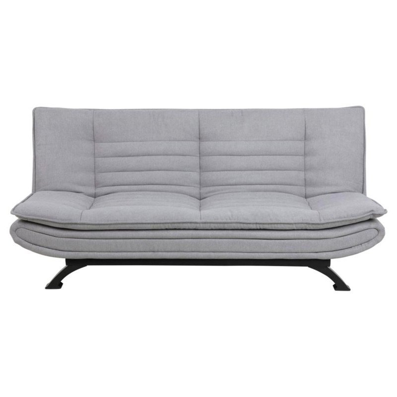 Canapé convertible design en tissu gris FATO