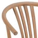 Lot de 2 chaises style rétro en bois WORK