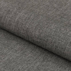 Canape d'angle convertible en tissu gris foncé SACRAM