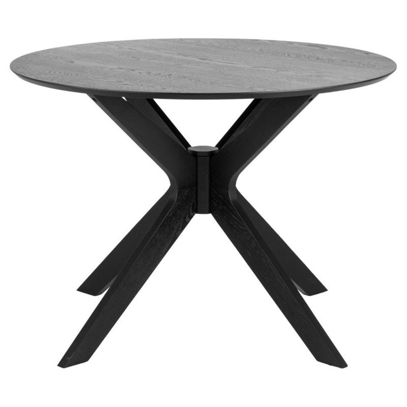 Table à manger ronde en bois 105cm DONKA