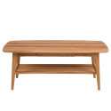 Table basse rectangulaire en bois 130x70cm EMMIE