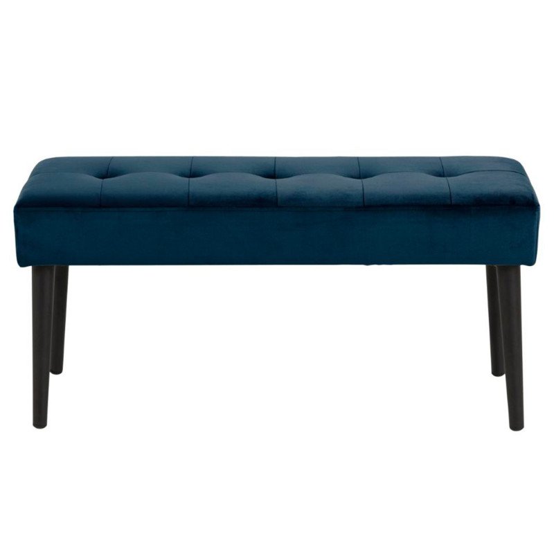 Banc contemporain en velours matelassé GLORE