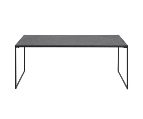 Table basse en marbre rectangulaire 120x60cm INFINITIX