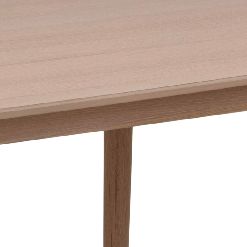 Table à manger en bois de chêne clair 210x100cm MARTINS