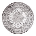 Tapis rond polyester au style ethnique VIEJA