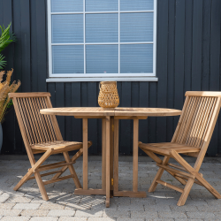 Table de balcon en teck TINTO