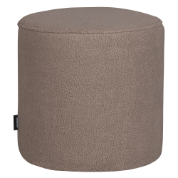 Pouf rond en velours 46cm ELLA
