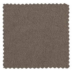 Pouf rond en velours bas ELLA